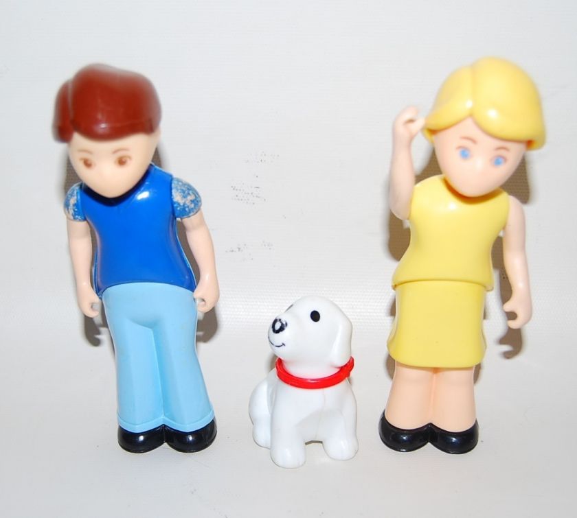 Little Tikes Dollhouse People Family Mom Dad Puppy Dog  