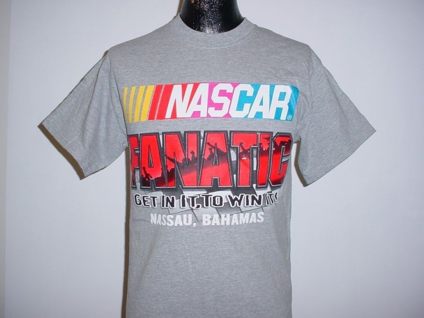 Nascar Fanatic Nassau, Bahamas Get in It T Shirt By Checkered Flag 