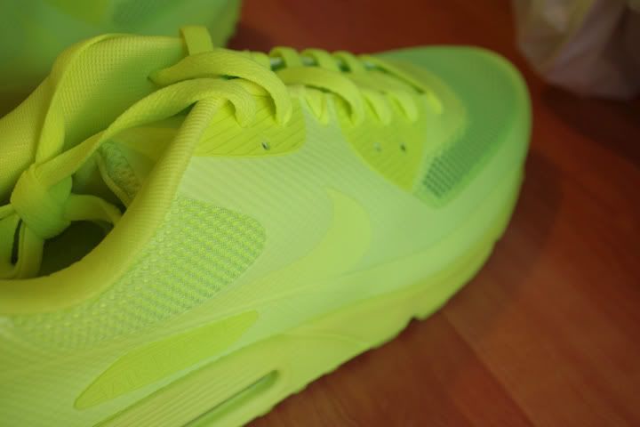   Nike Air Max 90 Hyperfuse Premium HYP PRM Volt Limited Edition sz 14