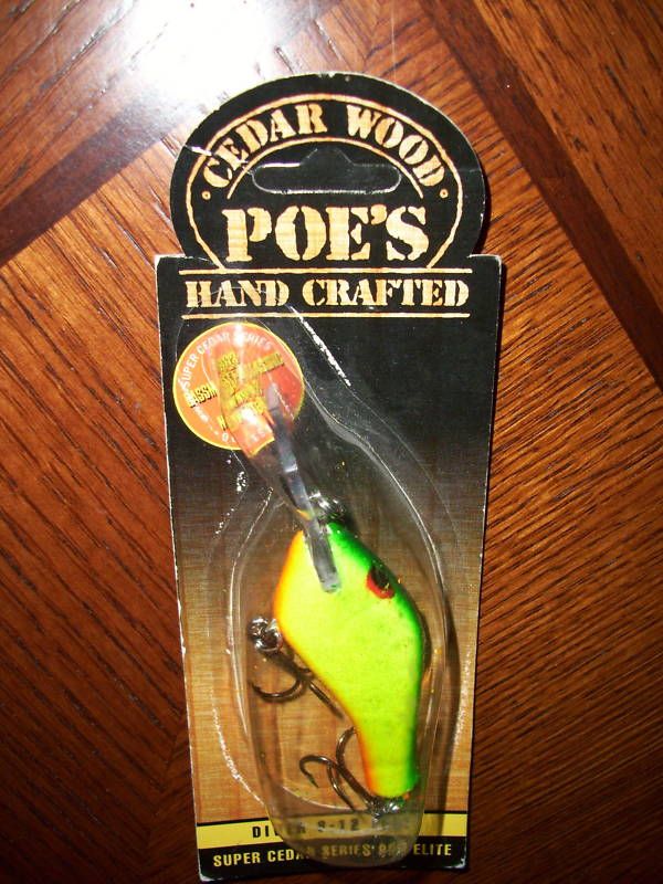 POES SUPER CEDAR SERIES 900 ELITE CRANKBAIT NIP  