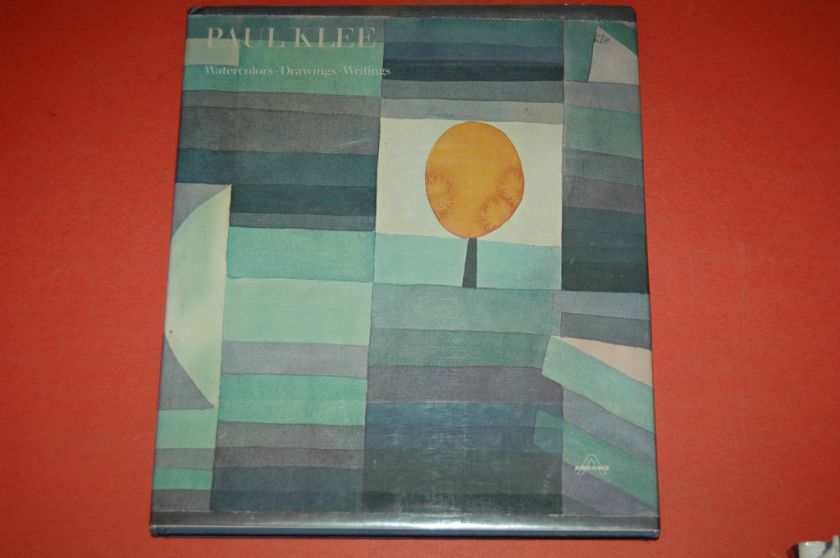 Paul Klee   Watercolor, Drawings and Writings HC 1969  