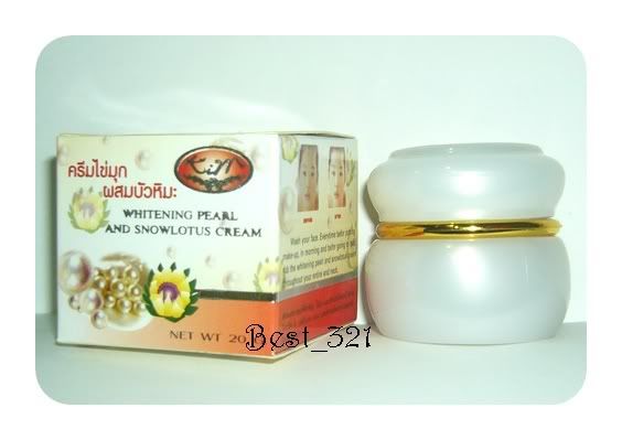 Whitening Pearl Snow Lotus Latinal Smoother Face Cream  