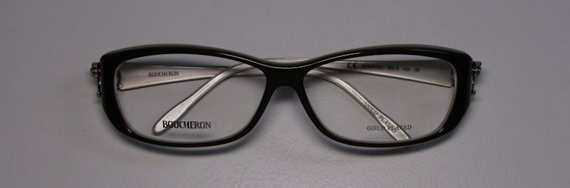 NEW BOUCHERON 72 56 12 125 VISION GOLD PLATED EYEGLASS/GLASSES/FRAME 