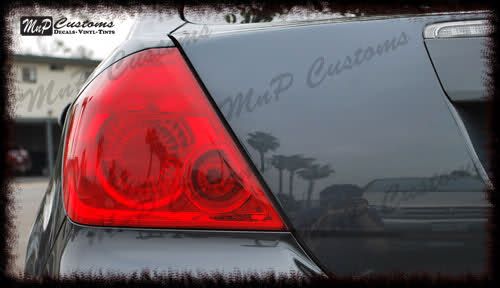 05 07 Scion tC Red Out Taillights Reverse Light smoke  