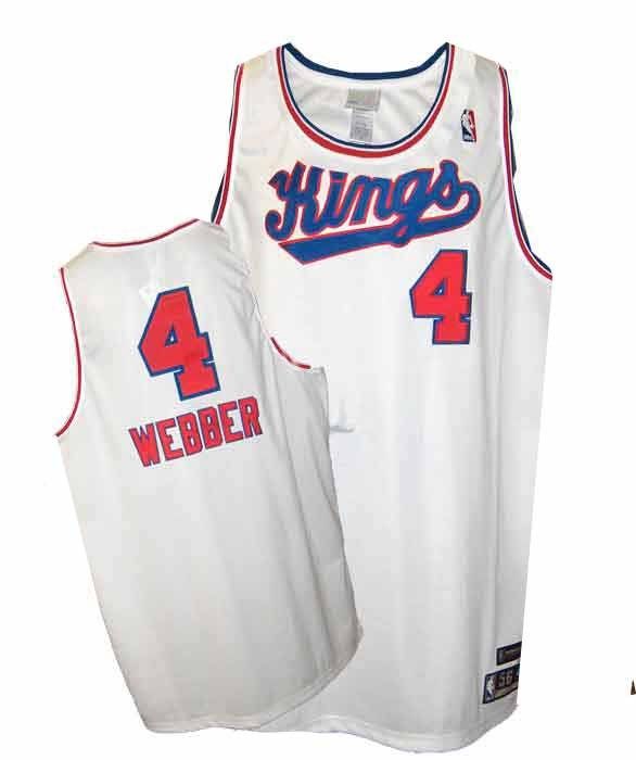 Sacramento Kings C.Webber Authentic HWC Jersey 60= 4X 018286959431 