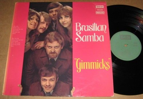 GIMMICKS   Brasilian Samba (Omega) DUTCH 1969 LP SWEDEN LATIN BOSSA 