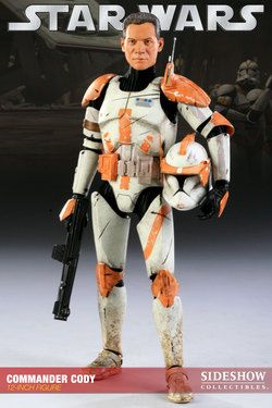 Star Wars Sideshow Commander Cody 12 Trooper Figure  