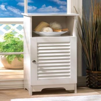 NANTUCKET BATHROOM STORAGE CABINET