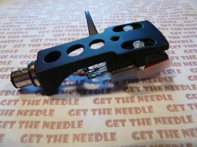 BLACK HEADSHELL + CARTRIDGE FOR TECHNICS VESTAX NUMARK  