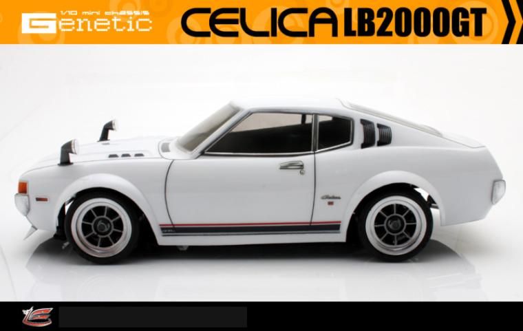 10 RC CAR GENETIC TOYOTA CELICA 2000GT LIFTBACK  