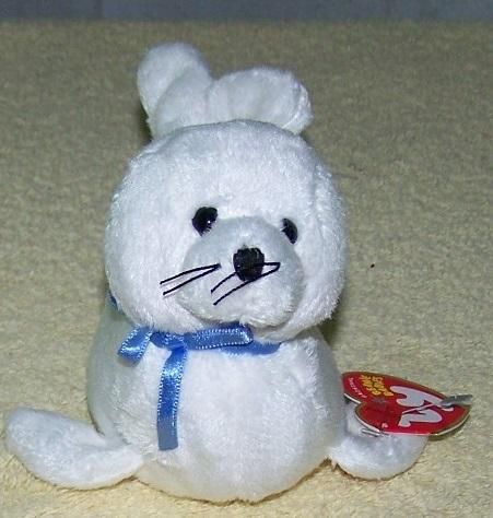 Ty Beanie Babies *Icing* Seal RETIRED NWT  