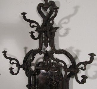 French Antique Cast Iron Hall Tree Hat Coat Rack Stand On Popscreen