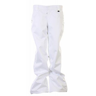 DC Craft P Snowboard Pants White Womens  