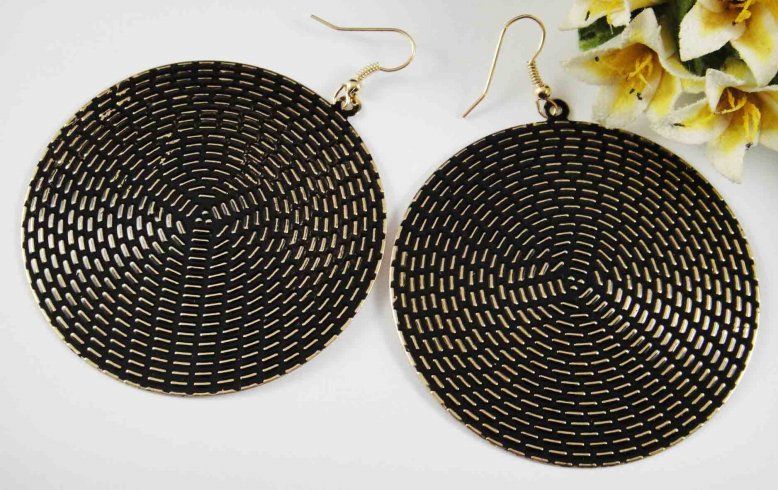   36 Unique Round Dangle Printing Earrings Jewelry 18b 21 T1230  