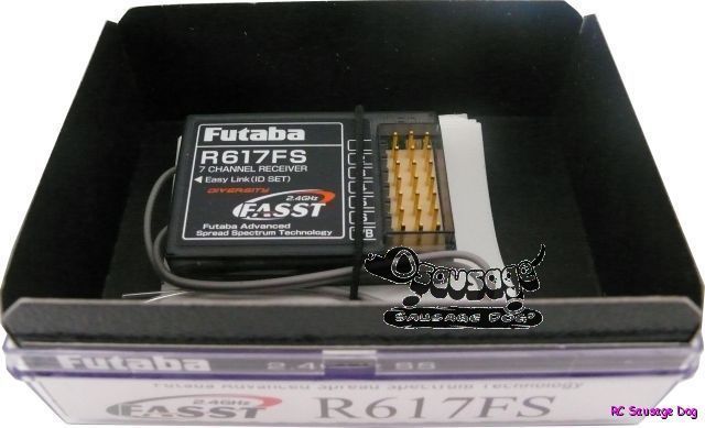 Futaba R617FS 7 Channel 2.4GHZ FASST Receiver  